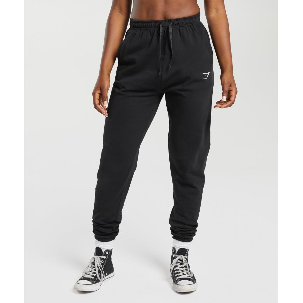 

Легкие джоггеры GYMSHARK Lifting, черные B5A9N BB2J