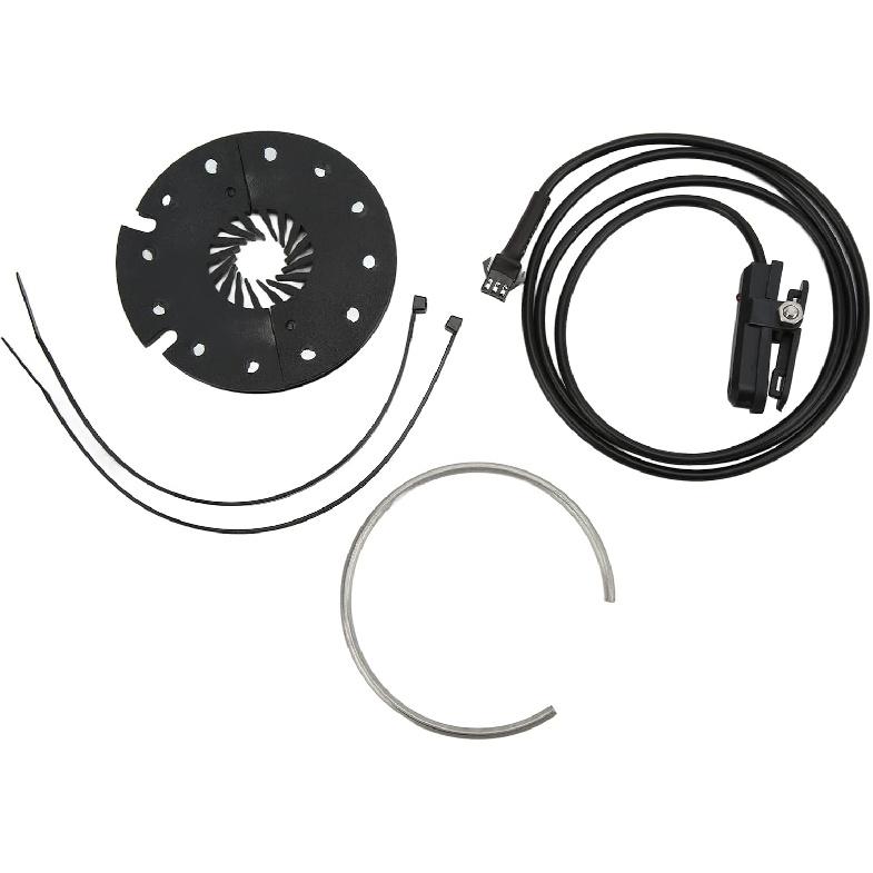 VBESTLIFE Датчик ассистента педалирования с питанием, 12 магнитов, датчик ассистента педалирования с электроприводом, с обычным штекером, для электрической конверсии