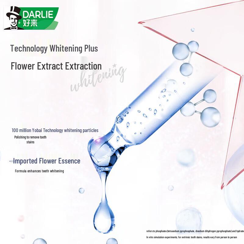 Darlie Starry White Edelweiss Whitening Toothpaste 2-Pack