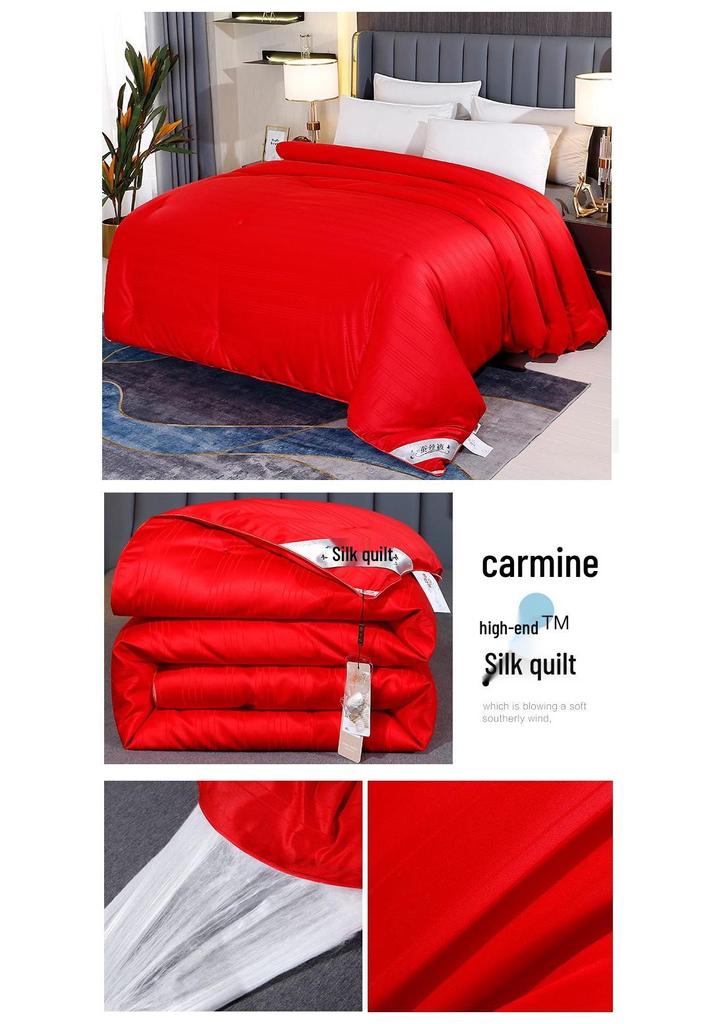 Handmade Mulberry Silk Quilt: All-Season Summer to Winter Comfort, Air Conditioning Quilt, Parent-Child Core, Wedding Gift