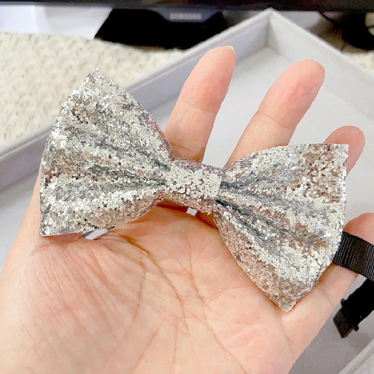 Elegant Sequins Neck Tie for Business Necktie Banquets Formal Suit Jewellery