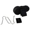 FODSPORTS Motorcycle Intercom Base for V6 Mounting Intercom Helmet Mount 1 Set Plus, Two-Piece Base, Parts, Clip, Accessory,