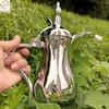 500/700ML Arabic Coffee Kettle, Golden Silver Coffee Pots, Narrow Teapot , Long-mouthed Tea Kettle, Portable Coffee Maker
