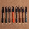 5lots Colorful Detachable Zippers Sliders Cord Outdoor Bag Zippers Pull Head for Outdoor Backpacks Use