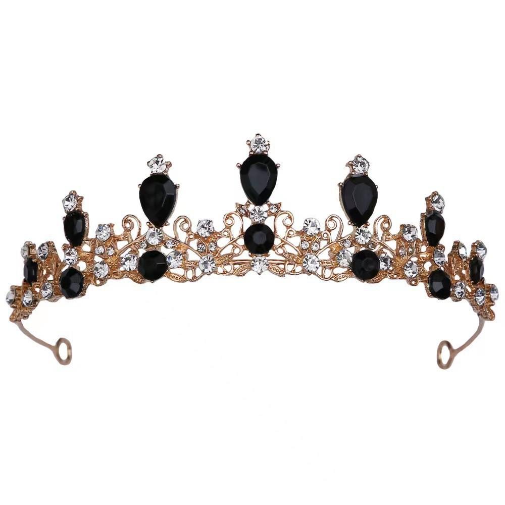 Barock Retro Brautkrone Stirnband Haarkrone Antikes Damen Stirnband Krone Haaraccessoires