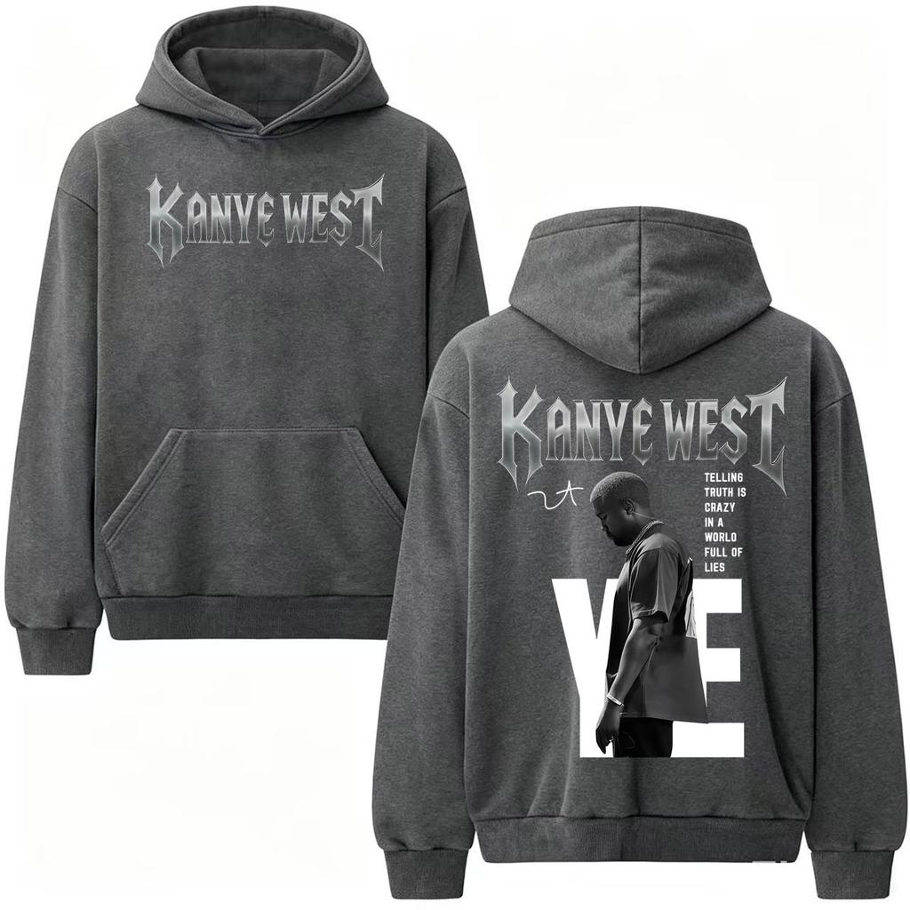Hanorace Grafice cu Tour Album Kanye West Bărbați Femei Harajuku Streetwear Hanorac Vintage Pulovere Casual