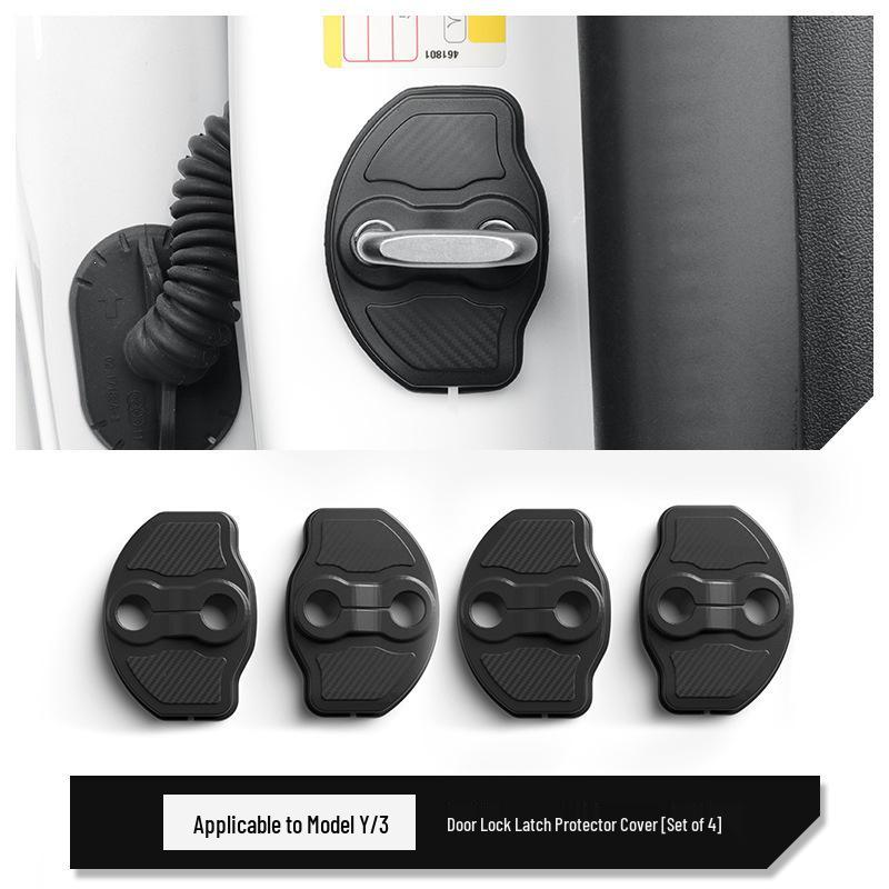 Tesla Model Y/3 Door Lock Buckle Protective Cover