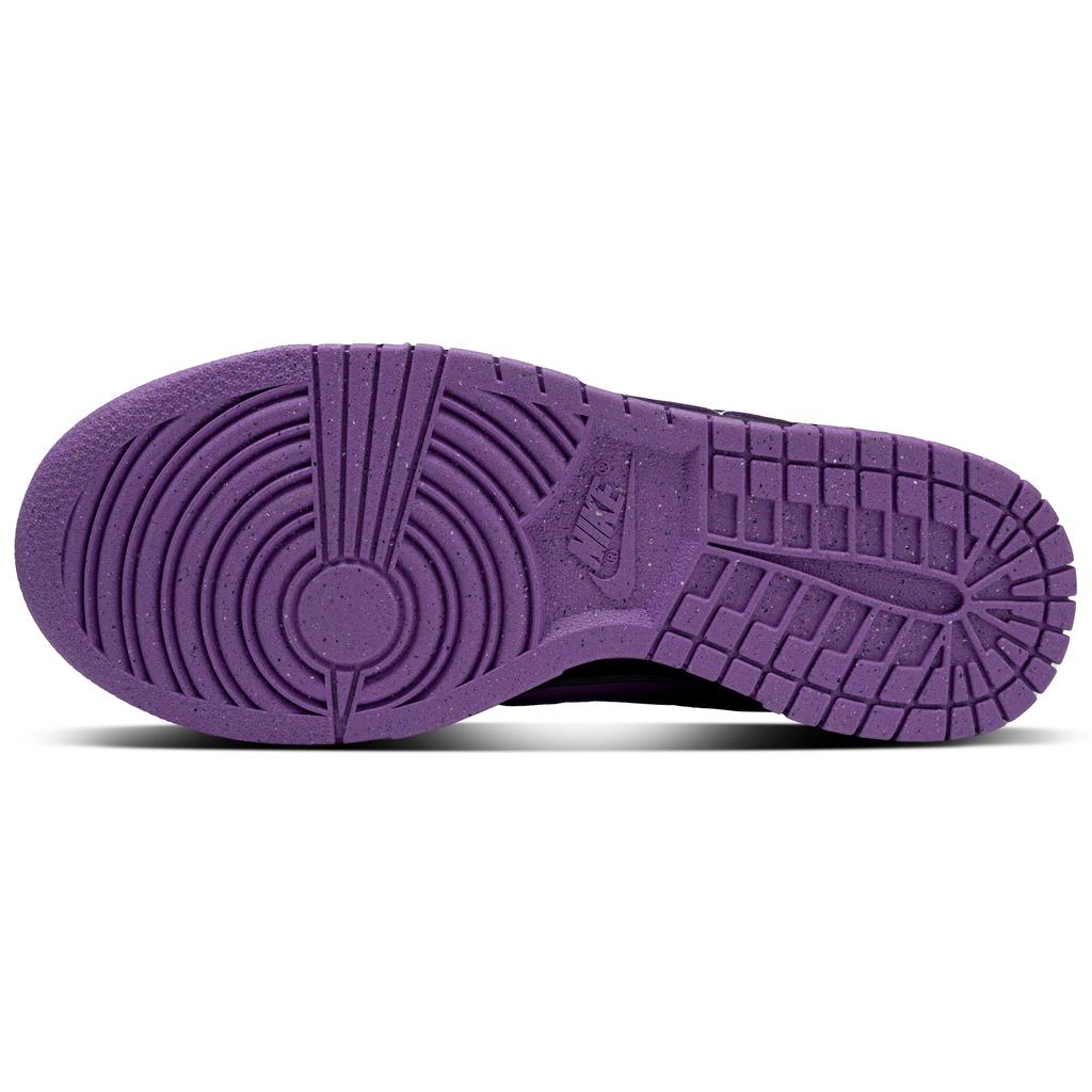 Nike Dunk Purple Whirlwind Synthetic Leather Abrasion Resistant Low Top Skateboard Shoes Women's Night Purple DD1873-108(Team1291-)