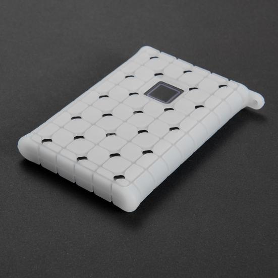 Soft Silicone Anti-fall SSD Hard Disk Protective Cover Carrying Case for Samsung T7 Touch