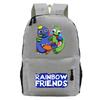 Game merchandise Cartoon print Junior high school student High school bag Outdoor leisure travel Backpack