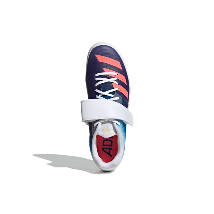 Adidas Adizero Discus/Hammer Velcro Sports Non-Slip Durable Low-Top Running Shoes Unisex Running Shoes Ocean-Blue GY0915