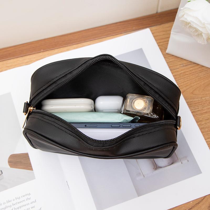 LIS Classic Wave Embroidered Small Square Bag Women's Bag Simple and Fashionable Versatile Messenger Mobile Phone Bag