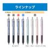 Tombow Mono Graph Light Gel Ballpoint Pen, 0.5mm, Gray Barrel, Black Ink, 5-Pack BJ-MGLE71-5P, Mono Dry Ink, High-Precision Needle Tip, High-Density