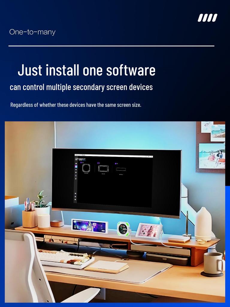 5-Inch D5 One-Cable LCD Mini Monitor