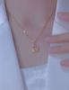 Japan and South Korea Micro-inlaid Smart Crown Necklace Women's 2026 New Trendy Niche Design Temperament Light Luxury Internet Celebrity Collarbone 