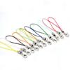 50PCS Black Strap Charm Cord Lanyard Lariat Strap Cords Lobster Clasp Rope Keychains Hooks Mobile Set Charms Jewelry Accessories