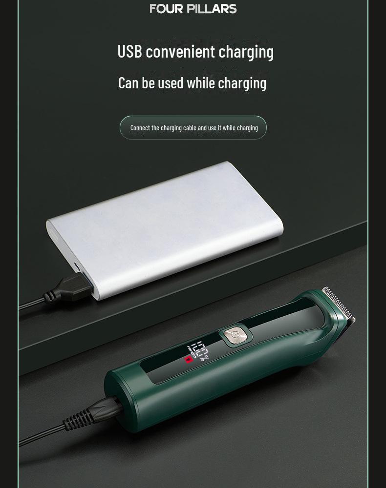 Rechargeable Waterproof Electric Hair Clipper Set