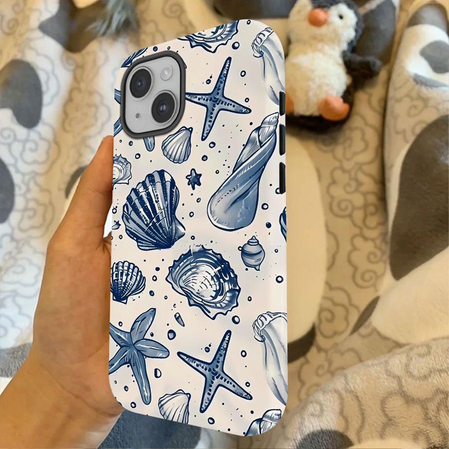 Seaside Shell Pattern Phone Case for Xiaomi Redmi Note 14 Pro Plus 5G 14 4G Soft Cover Capa