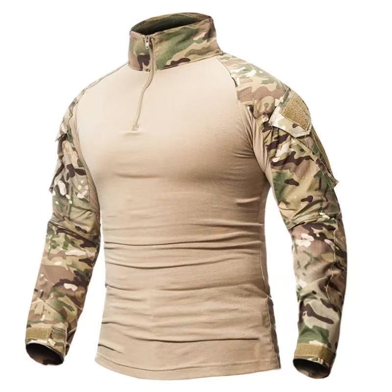 Men's G2 Frog Suit Tactical Camouflage Set: Long Sleeve Outdoor Training Uniform