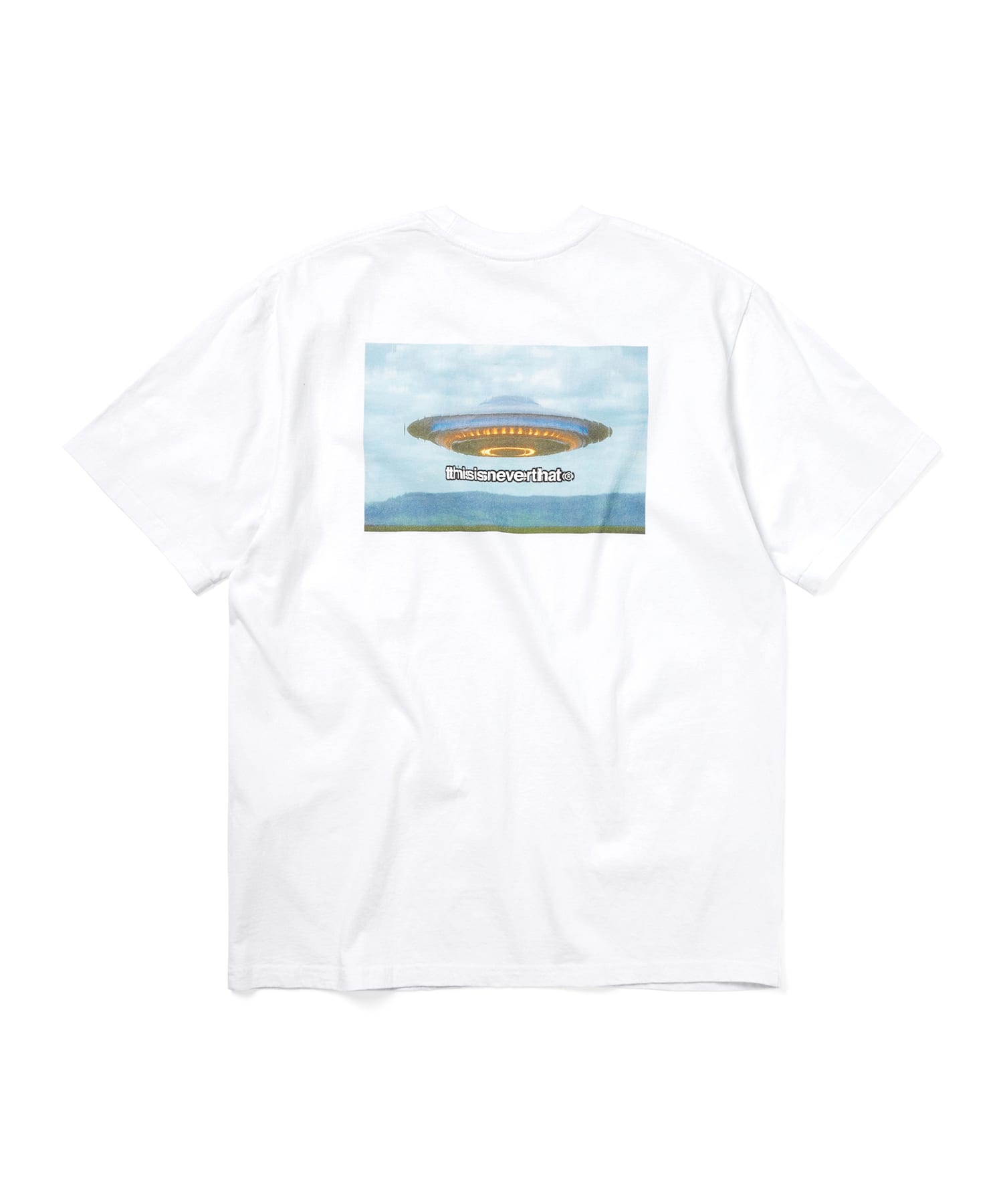 This Is Never That Ufo Tee White L