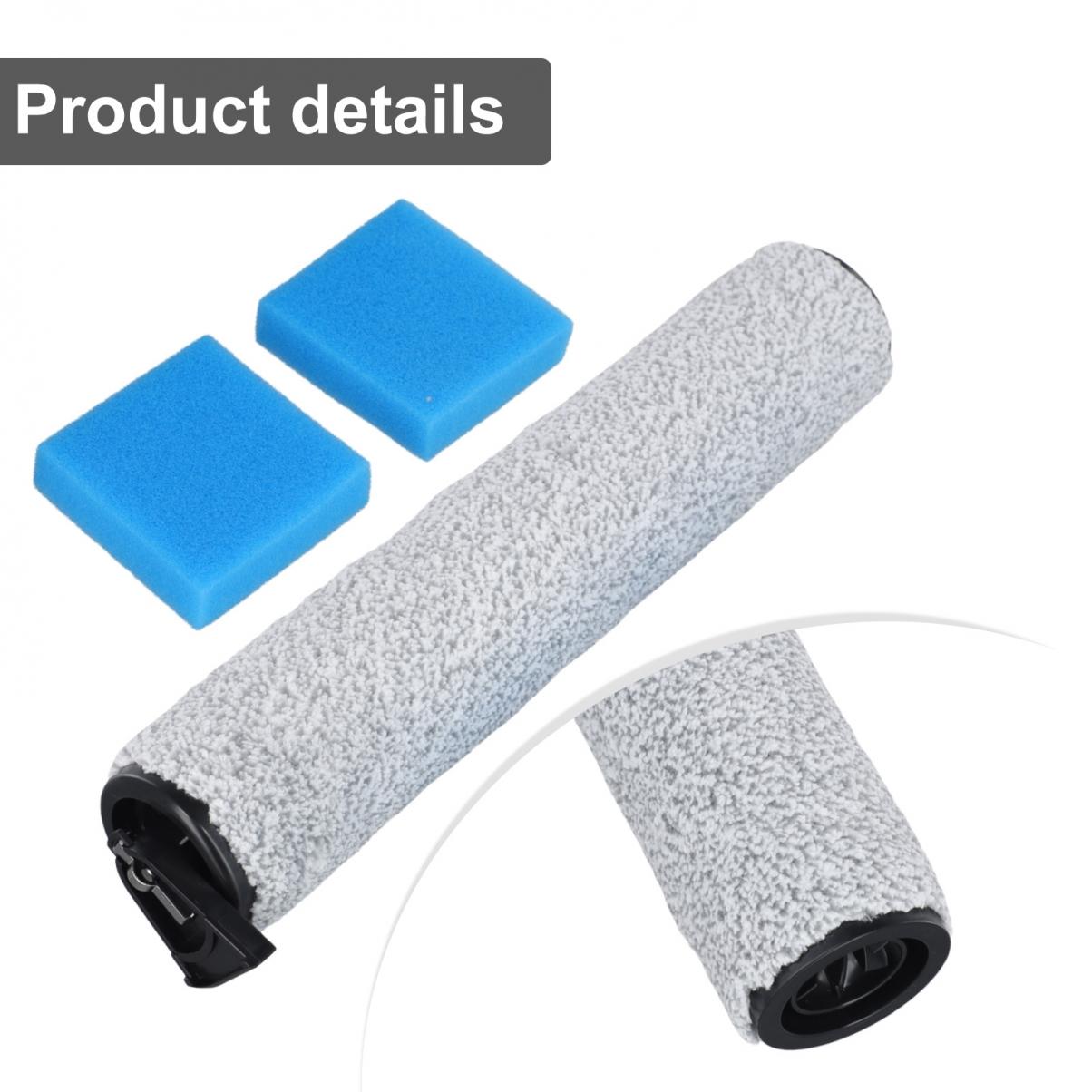 Kit Accessori Per Aspirapolvere Eureka NEW400 | Spazzola A Rullo + 2 Spugne Filtro | Setole Morbide Per Pavimenti Delicati