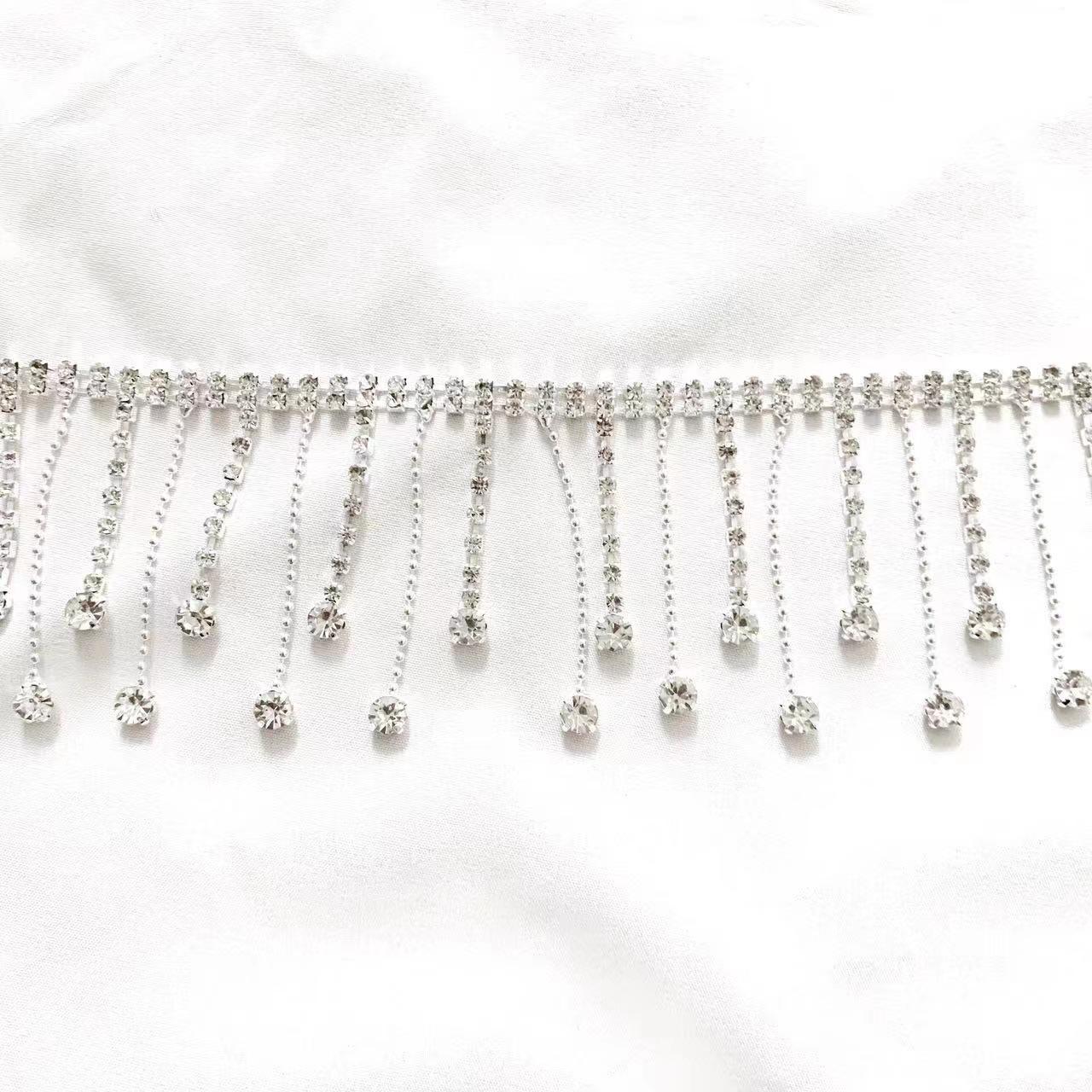Rhinestone Tassel Waist Chain & Jewelry Accessories Kit