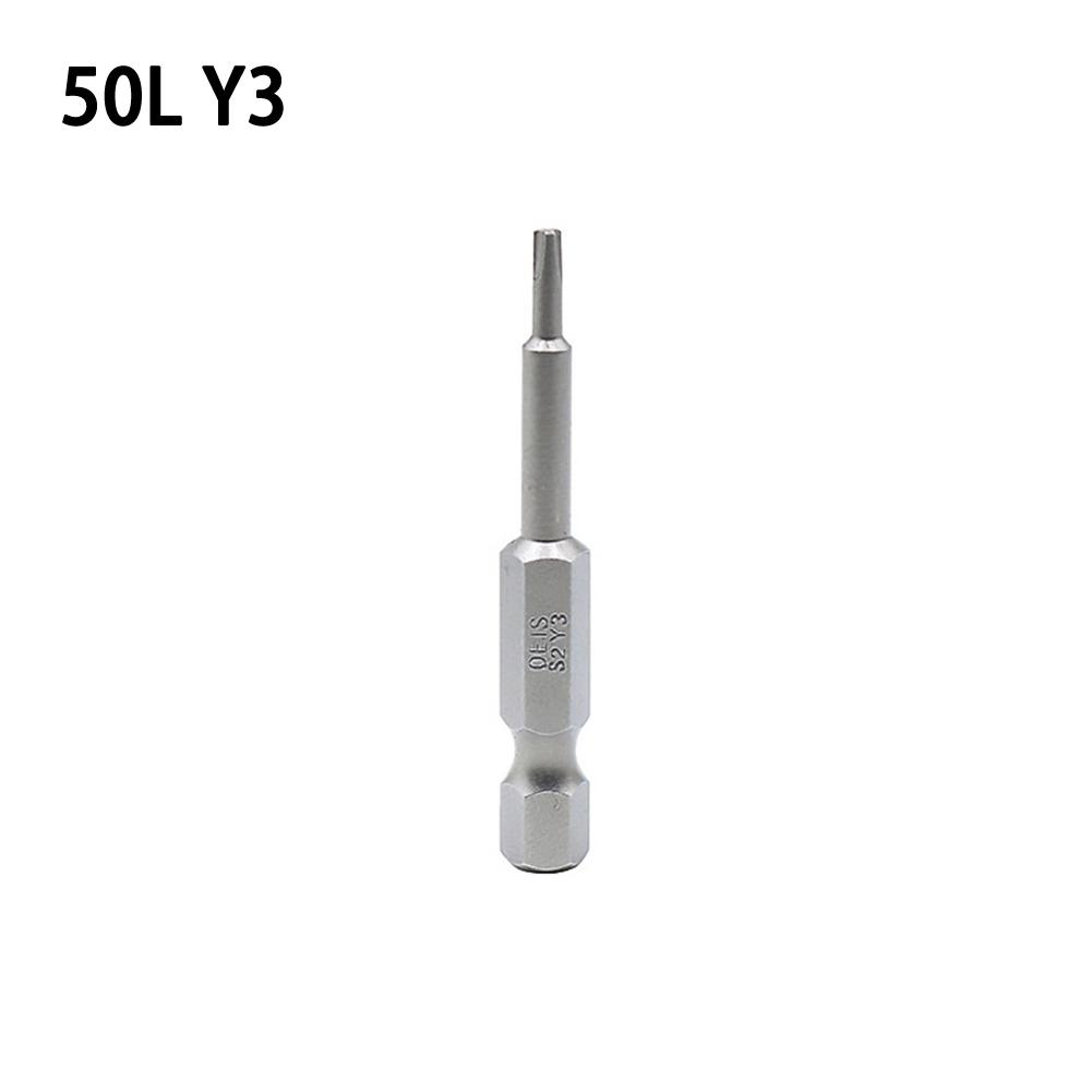 Screwdriver Bits Y Shaped Replacement (6.35mm Hex)