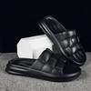 Fashion Couple Male Slipper House Indoor Platform Walk Around Home Slides Eva Low Price Elegant 2025 Fashion Original Fun Pvc Men's Shoe