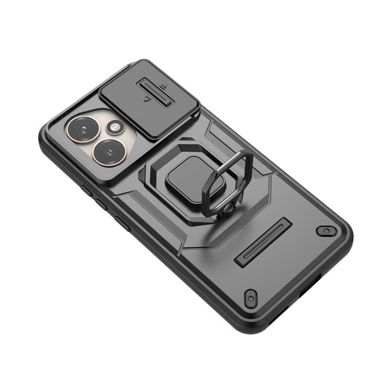 Push Window Phone Case For Honor 400 5G Anti-knock Ring Holder Magnetic Cover For Honor 400 Pro 400 Lite Case For Honor 400 Case