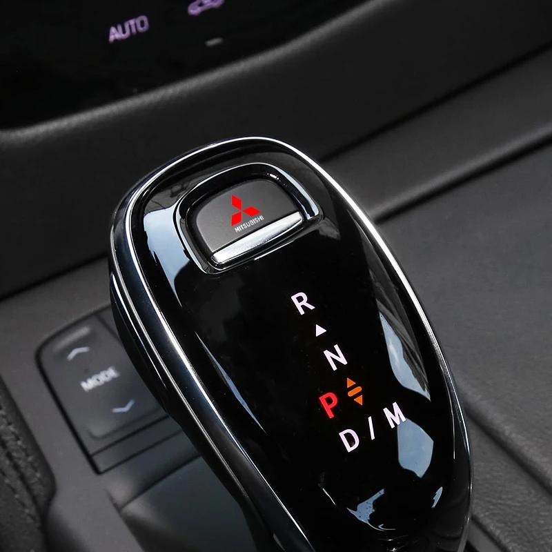 Autocollants Dispositif de Démarrage par Bouton One-Key avec Logo de Voiture Pour Mitsubishi Asx Lancer Pajero 4 Outlander 3 Xl l200 EX10 X Colt Pajero