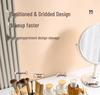 Rotating Cosmetic Organizer: Large Capacity Desk Storage & Lipstick Holder with Brush Compartments.