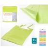 Dental Bib With Pocket 39cm X 48cm Lime Green Foiled 54g Dentixpro 50pcs