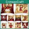Vibrant Multicolor Christmas Cushion Cover With Eco-friendly Materials For Cozy Decor