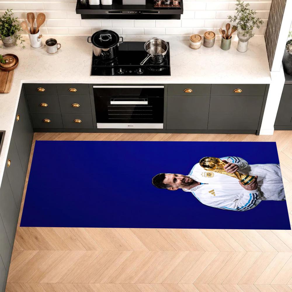 Cristiano Ronaldo Kitchen Floor Mat Long Strip Mat Antislip Machine Washable Suitable For Bathrooms Laundries Home Decoration Carpets