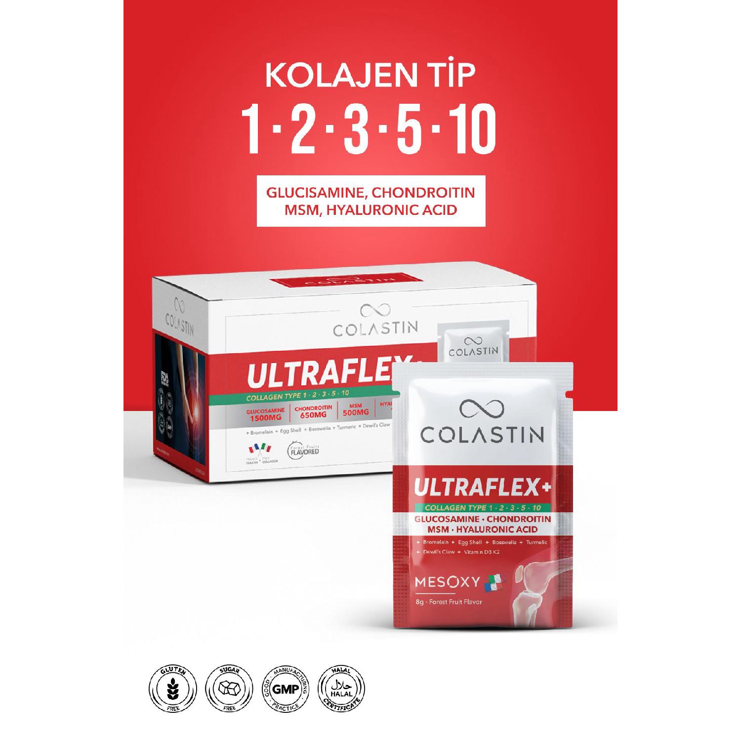

Ultraflex Sae | Collagen 1 2 3 5 10 | 30 Sae X 8 Gram