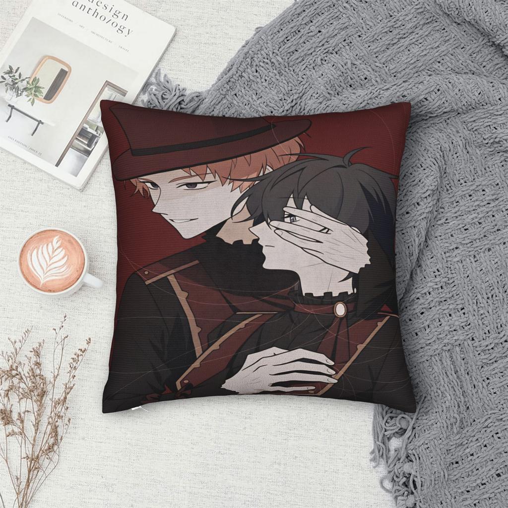 Pillow Cover Ensembles-Stars Kawaii Pillow Case For Living Room Chair Pillowcases