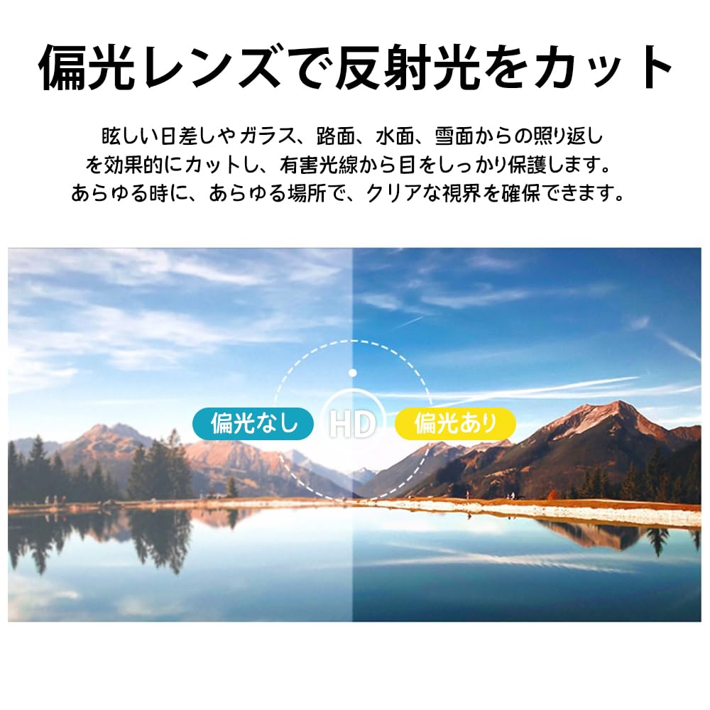 Karsaer Polarized Cute Round Shape with Colored UV Stylish and Simple Perfect for Men and Easy To Coordinate with Perfect for Outdoor B6011 Women's