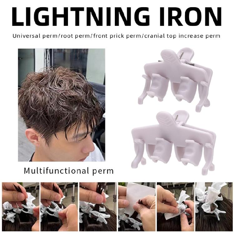 Volumizing Hair Clips Hair Roller Men's Perm Clips Hair Styling Tools Hair Perm Insulation Clips Multipurpose Perm Tools