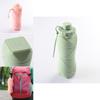 Compact And Convenient Folding Cup For On-the-go Hydration Silicone Material