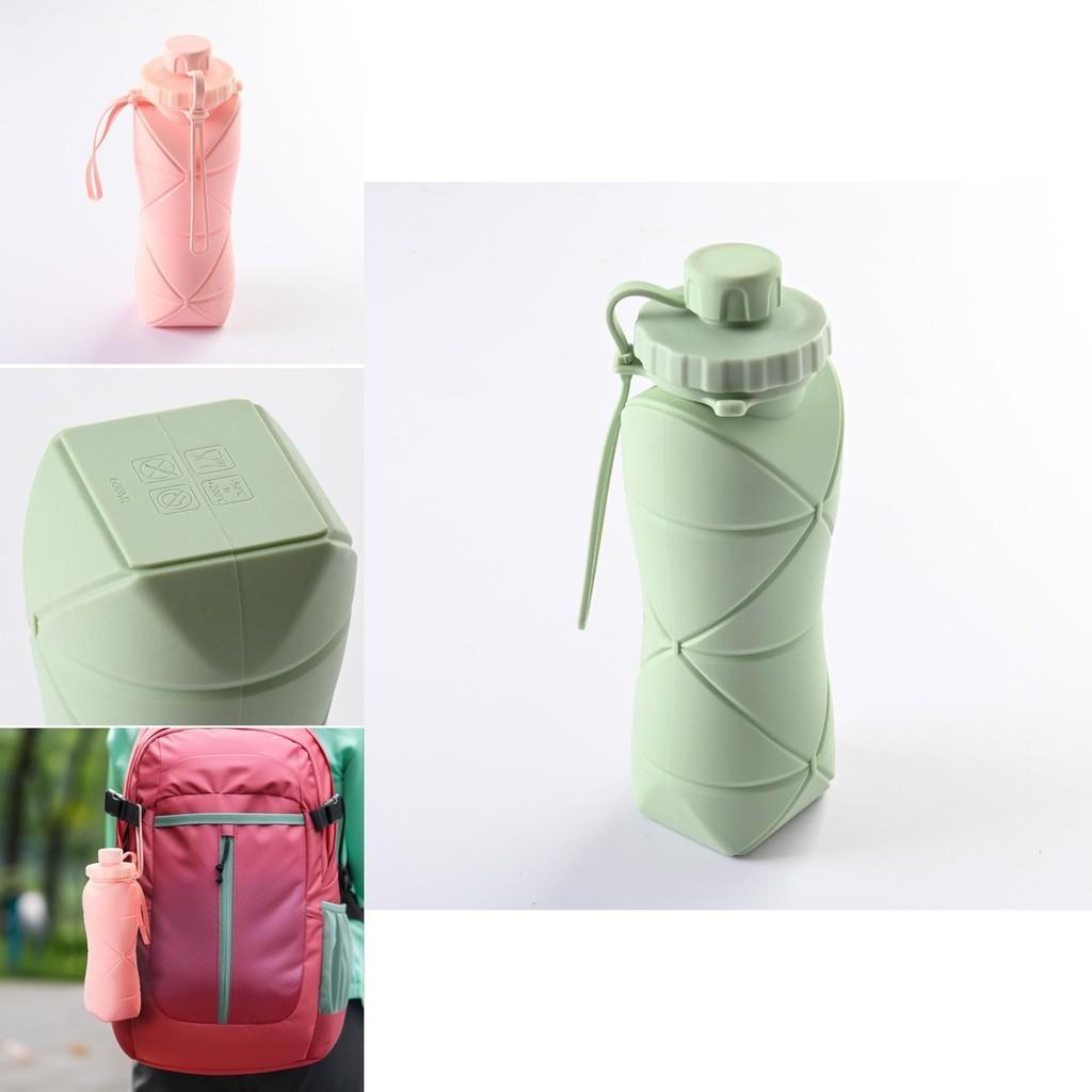 Compact And Convenient Folding Cup For On-the-go Hydration Silicone Material