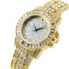 Women's Fashion Rhinestone Quartz Wristwatch - Full Diamond Style