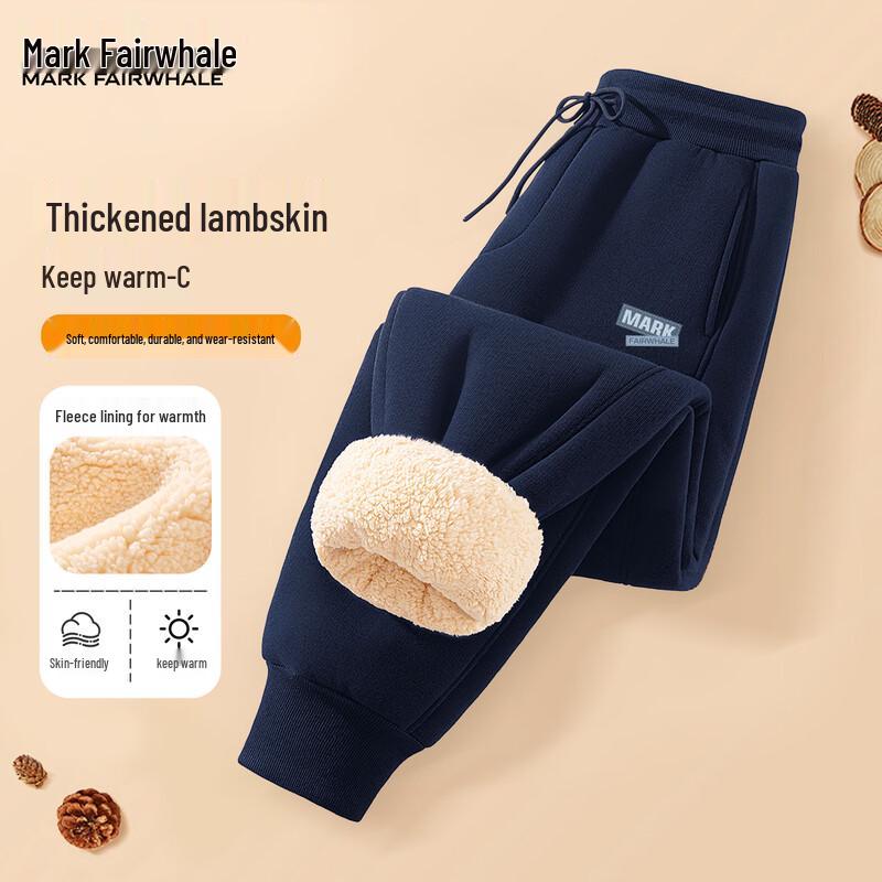 

Мужские повседневные брюки Mark Fairwhale с подкладкой из шерпы, осень/зима M (170)