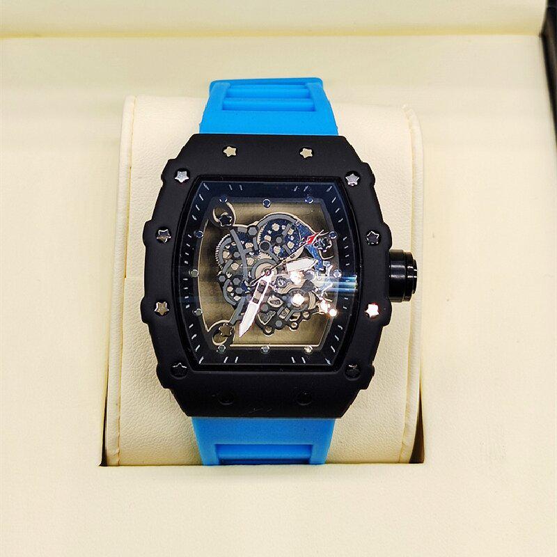 Wangr Unisex Transparent Hollow-out Wristwatch