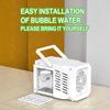 Stage Bubble Machine 1PCS Lighting Mini Convenient Multi Hole Automatic Out Bubble Wedding Performance Party