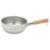 Maruyama Giken KOURIKKA Stainless Steel Yukihira with and Measuring IH and Gas Stove Made In Japan Pot, 20cm, 2.4L, Hook, Spout, Marks, KRY-733,