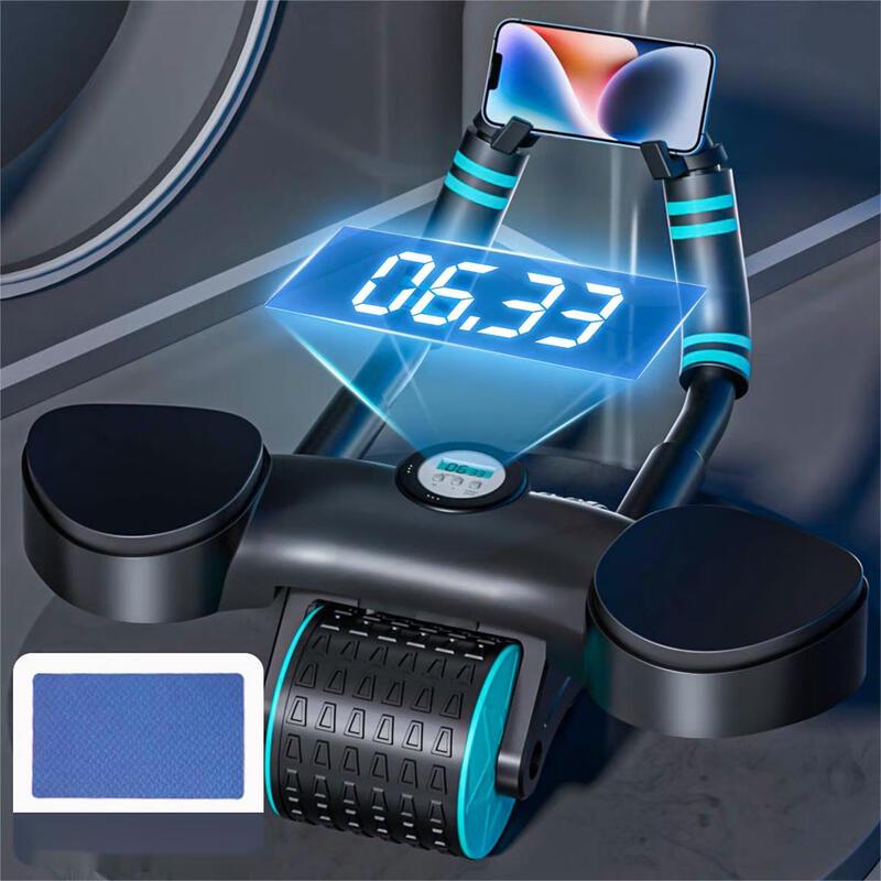 ITSMART Elbow Support Abdominal Wheel with Timer
