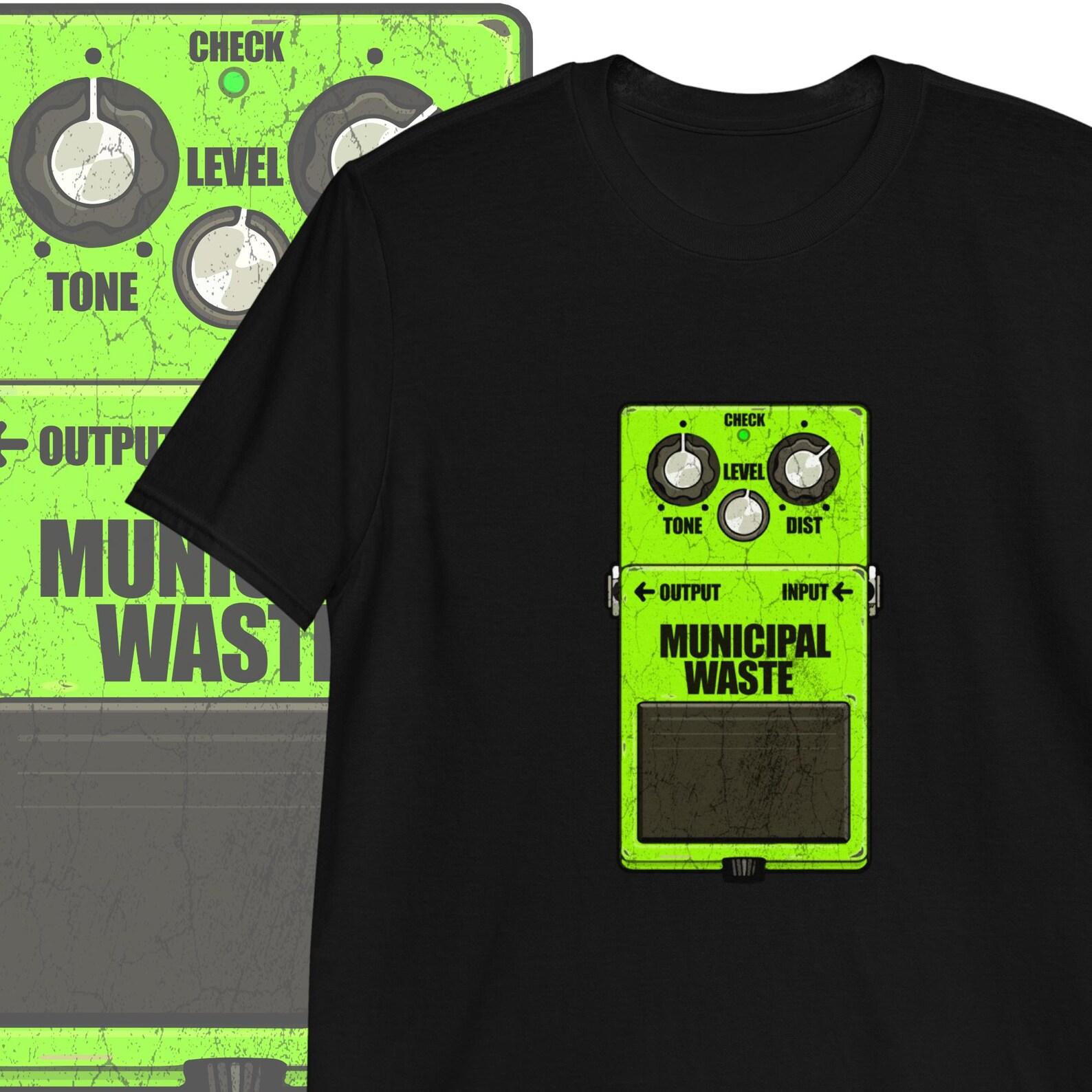 Municipal Waste T shirt Distortion Pedal Clothing M