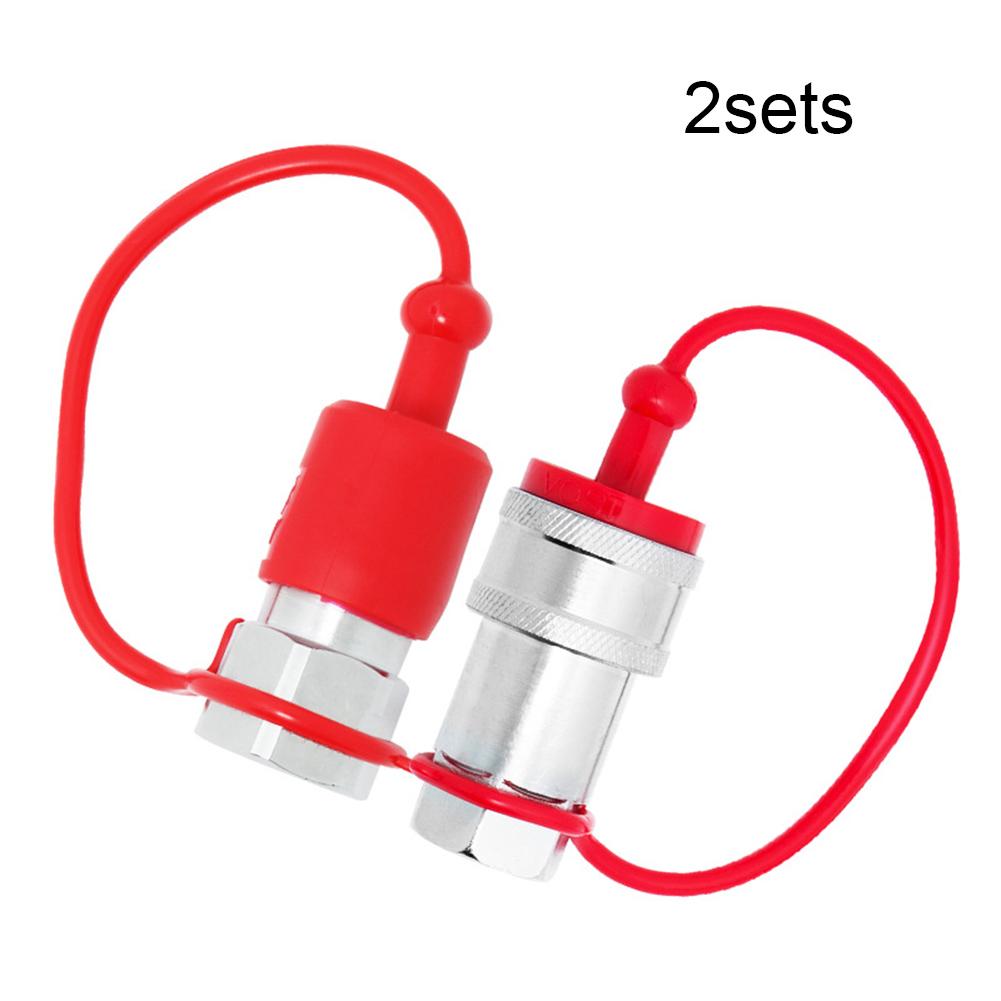 5x Hydraulische Staubkappen 1,27cm - ISO5675 Für Traktor & Baumaschinen