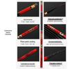 Fiberglass Stream Fishing Rod - Super Hard, Long & Short Sections