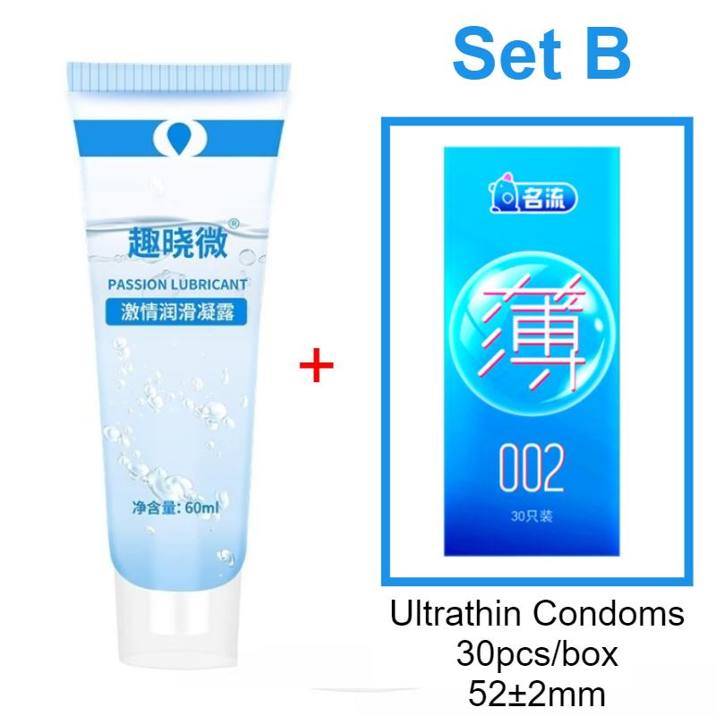 60ml Water-Soluble Human Body Lubricant for Adult Sexual Lubricating Oil Simulated Sex Liquid Lubricating Fluid Couples Lube 18